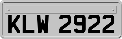 KLW2922
