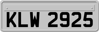 KLW2925