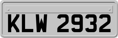 KLW2932