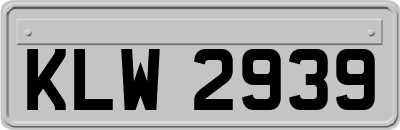 KLW2939