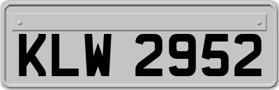 KLW2952