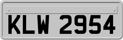 KLW2954