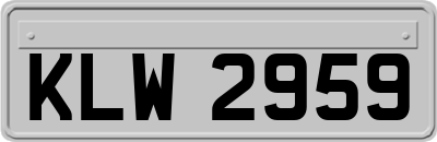 KLW2959
