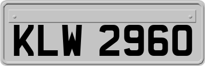 KLW2960