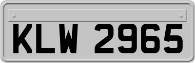 KLW2965