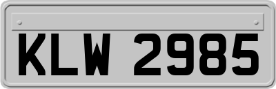KLW2985