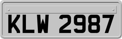 KLW2987