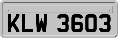 KLW3603