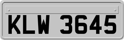 KLW3645