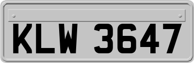 KLW3647