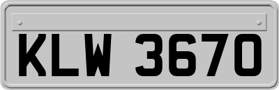KLW3670
