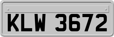 KLW3672