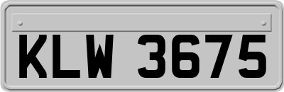 KLW3675