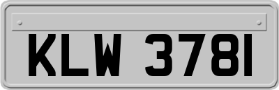 KLW3781