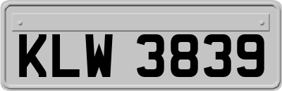 KLW3839