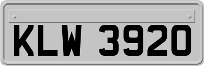 KLW3920