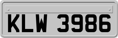 KLW3986