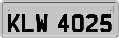 KLW4025