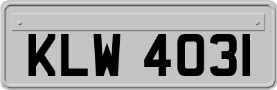 KLW4031