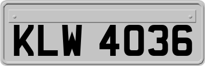 KLW4036