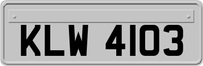KLW4103