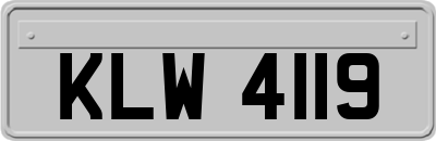 KLW4119