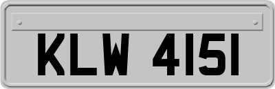 KLW4151