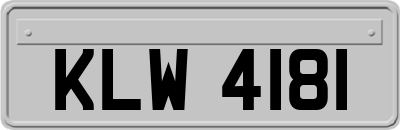 KLW4181