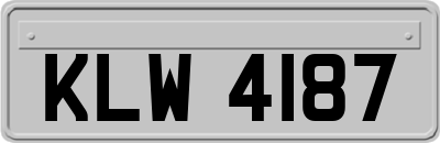 KLW4187