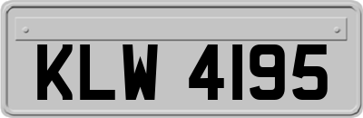 KLW4195