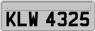 KLW4325