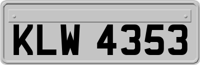 KLW4353