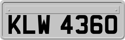 KLW4360