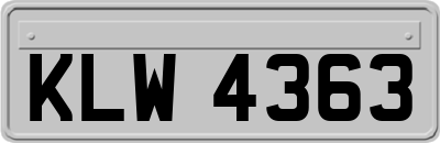 KLW4363