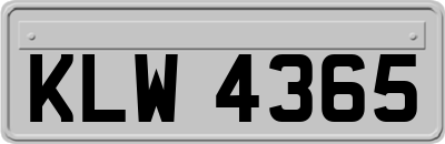 KLW4365
