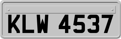 KLW4537