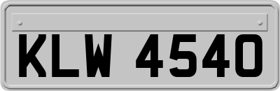 KLW4540