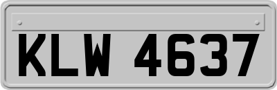 KLW4637