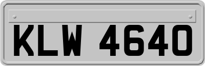 KLW4640