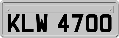 KLW4700
