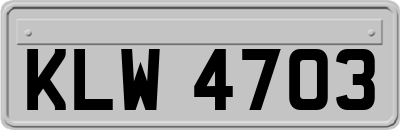 KLW4703