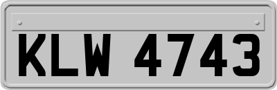 KLW4743