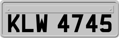 KLW4745