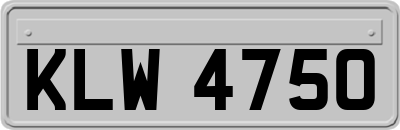 KLW4750