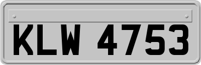 KLW4753