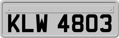 KLW4803