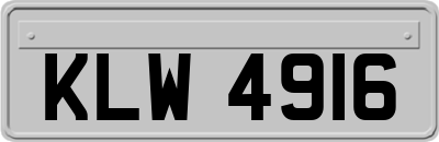 KLW4916