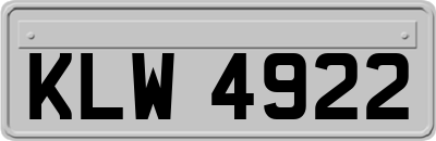 KLW4922