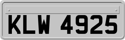 KLW4925