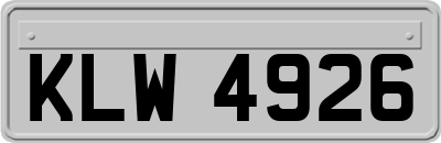 KLW4926